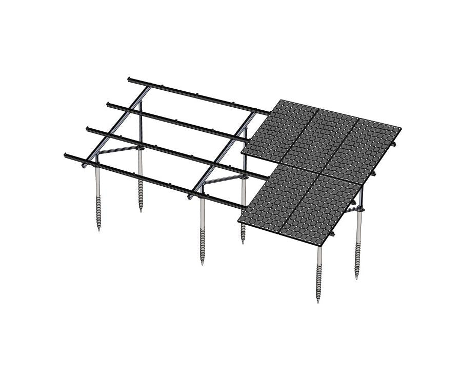 All-Aluminum Standard Ground Solar Mounting System All-aluminum standard ground solar mounting system - Art. 9215