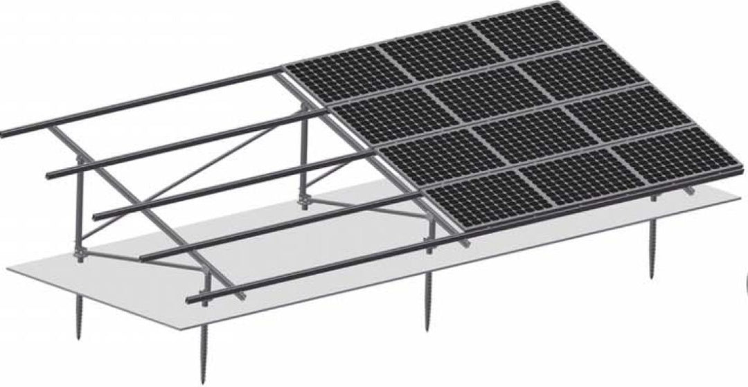 All-aluminum Ground Mounting System All-aluminum Ground Mounting System - Art. 2489