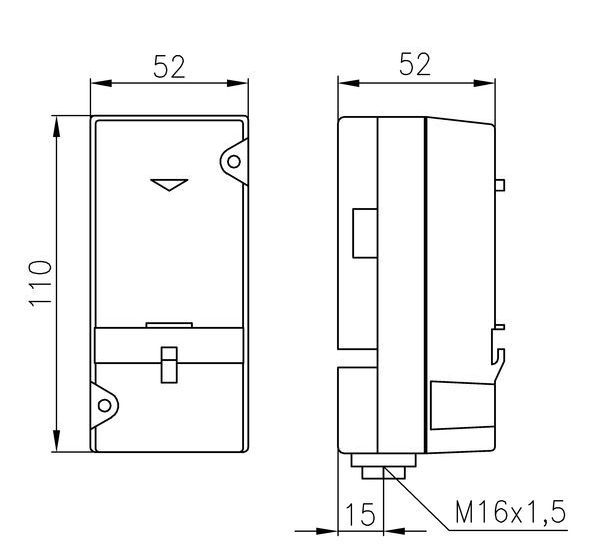 Alre Kapillar-Thermostat ATR 83.100 30-90Grad TW IP Inneneinst.