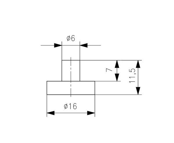 Alre Magnet-Befestigungsset JZ-24 f. Mehrkanalempfänger