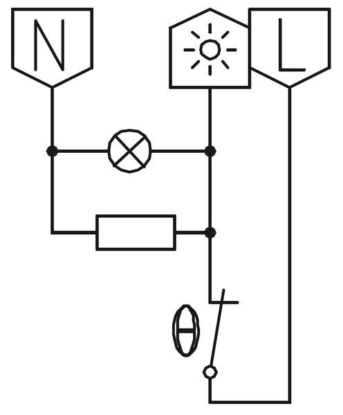 Alre UP-Raumtemperaturregler FTR 101.034#55 Merkzifferskala 5..30°C