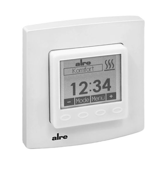 Alre UP-Raumtemperaturregler digital HTRRUu210.021#21 kpl. m. Rahmen