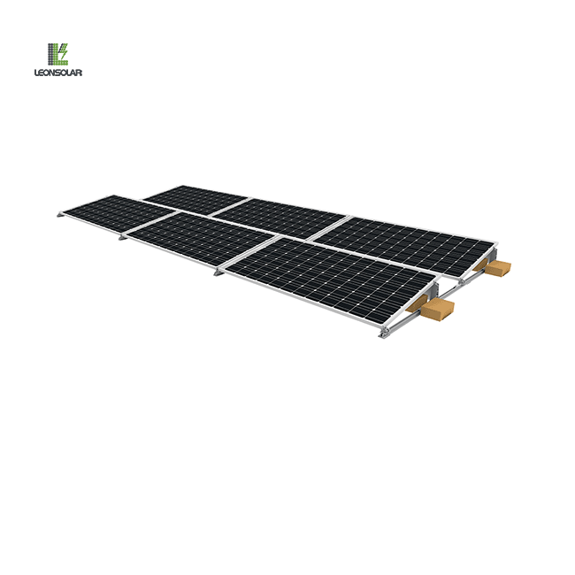 Xiamen Leon Solar Technology Co., Ltd. - Montagesysteme - Aluminium Ballasted PV Mounting System Aluminium Ballasted PV Mounting System - Art. 10843