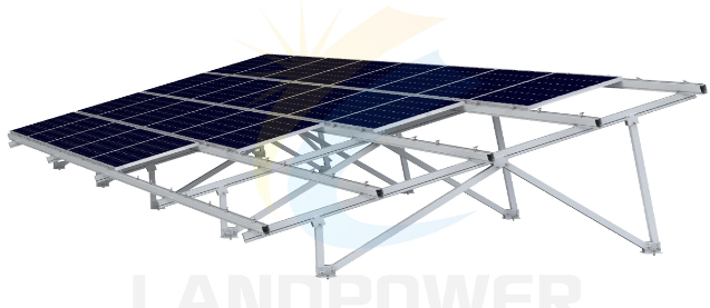 Xiamen Landpower Solar Technology Co., Ltd. - Montagesysteme - Aluminium Landscape Ground Mounting System Aluminium Landscape Ground Mounting System - Art. 2757