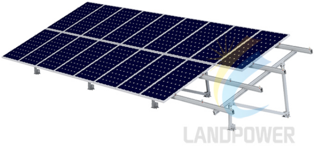 Xiamen Landpower Solar Technology Co., Ltd. - Montagesysteme - Aluminium Portrait Ground Mounting System Aluminium Portrait Ground Mounting System - Art. 6012
