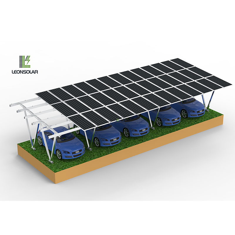 Aluminum Alloy Carport Solar Mounting System Aluminum Alloy Carport Solar Mounting System - Art. 10845