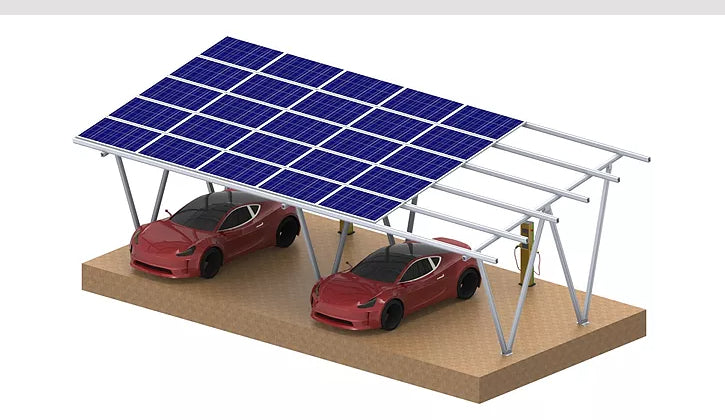 Aluminum Carport Mounting System Aluminum Carport Mounting System - Art. 8335