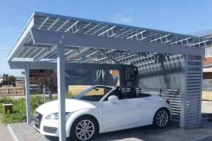 Aluminum Carport PV Mounting Aluminum Carport PV Mounting - Art. 10674