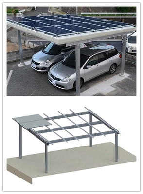 Aluminum Solar Carport CPT Aluminum Solar Carport CPT - Art. 10710