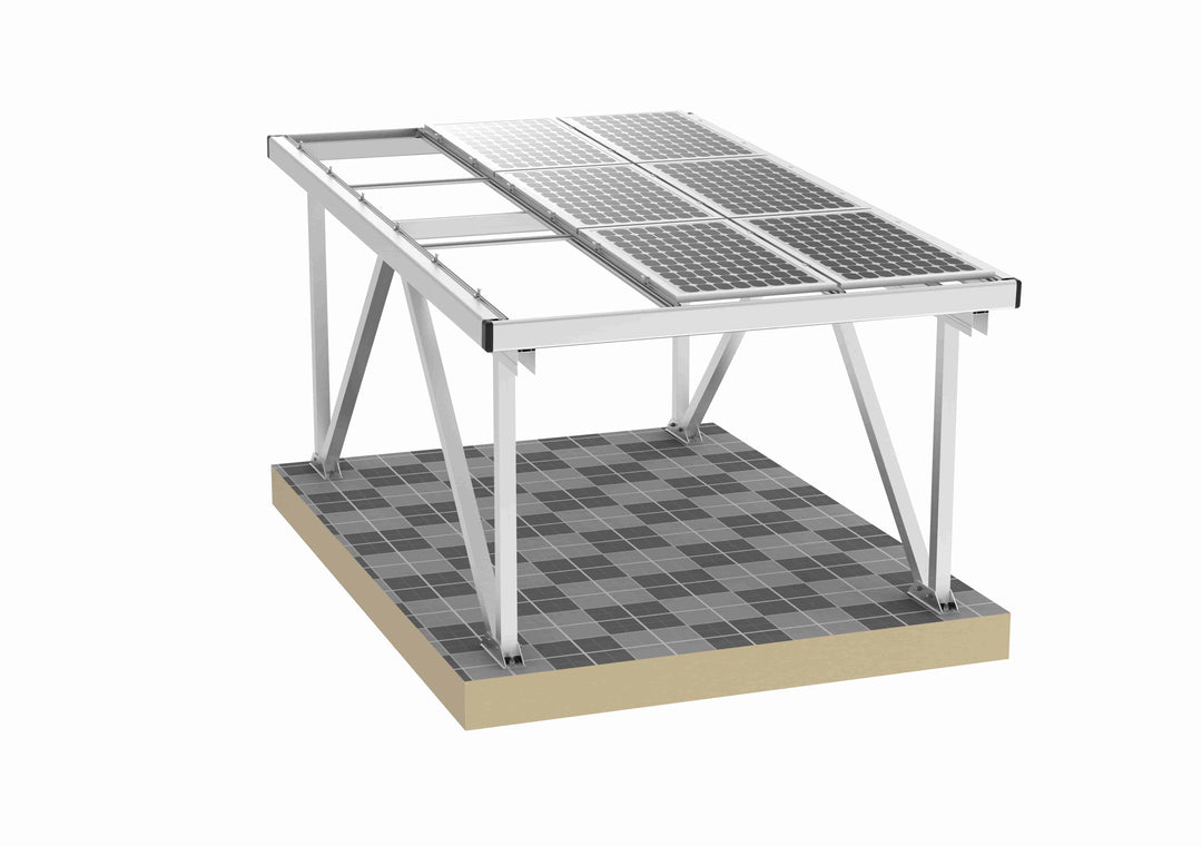 Xiamen Ziyuan Energy Technology Co., Ltd. - Montagesysteme - Aluminum Solar Carport Mounting System ZYE-SCM - Art. 9387