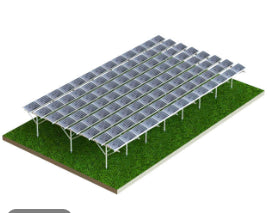 Aluminum Solar Farmland Mounting System Aluminum Solar Ground Bracket Solar Panel Farm Mounting System - Art. 9625