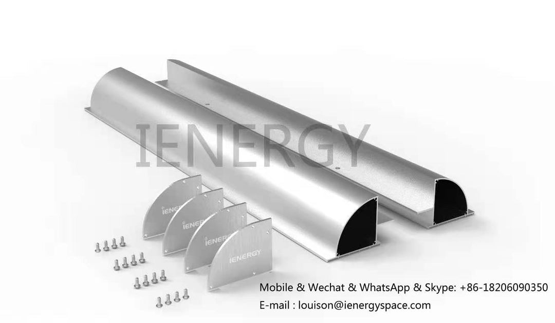 Aluminum Solar Spoiler Mounting Brackets ING-ALS - Art. 8187