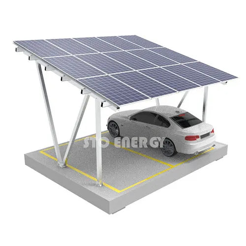 Xiamen Sto Energy Tech. Co., Ltd - Montagesysteme - Aluminum Waterproof Solar Carport Solar Car Par... Aluminum Waterproof Solar Carport Solar Car Parking Mount - Art. 6855