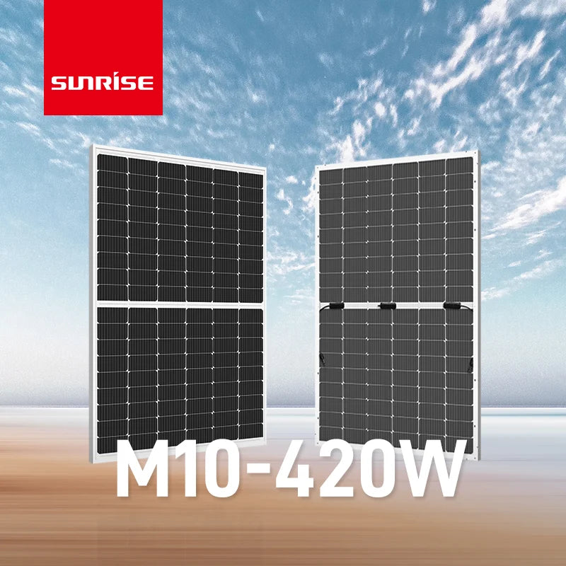 Sunrise Energy Co., Ltd. - Solarmodul - Aquaman Series M10 400-420W Bifacial SR-54M410HLPro - Art. 198614