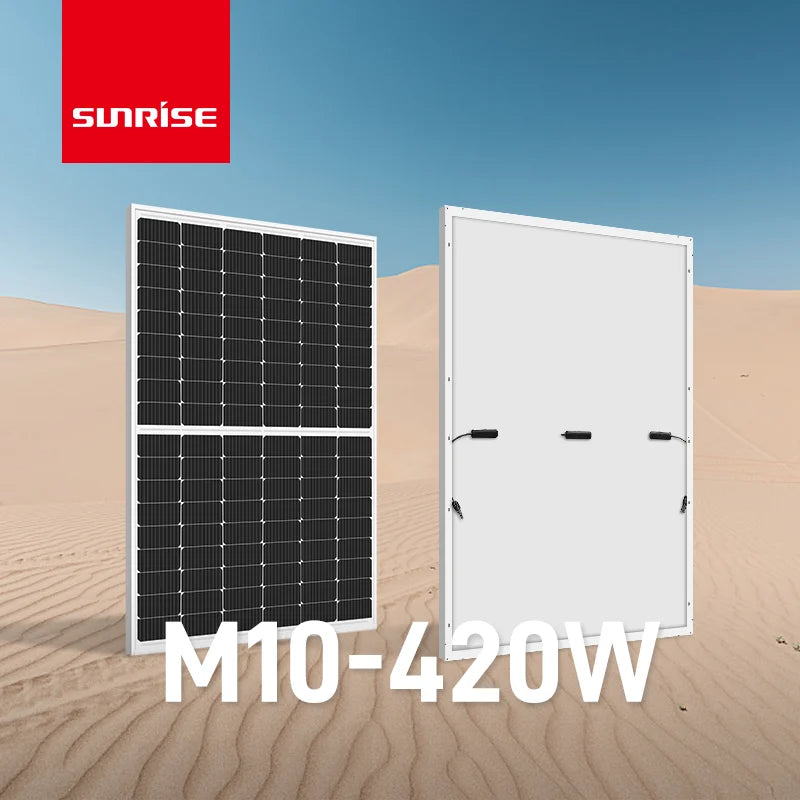 Sunrise Energy Co., Ltd. - Solarmodul - Aquaman Series M10 400-420W Double Glass SR-54M400HLProD - Art. 198607