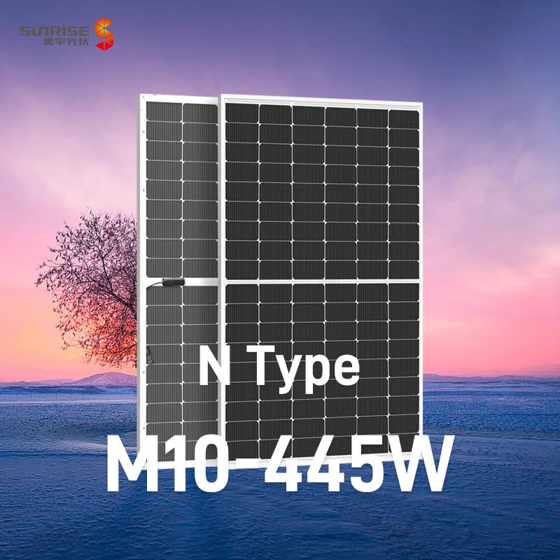 Sunrise Energy Co., Ltd. - Solarmodul - Aquaman Series TOPCon 430-445W Double Glass SR-54M430NHLProD - Art. 198635