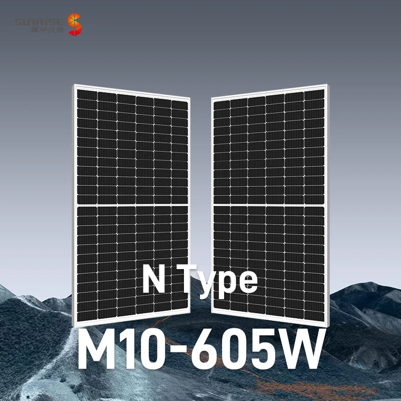Sunrise Energy Co., Ltd. - Solarmodul - Aquaman Series TOPCon 585-605W SR-72M595NHLPro - Art. 217335