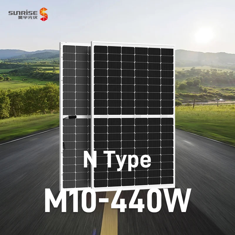 Sunrise Energy Co., Ltd. - Solarmodul - Aquaman Series TOPCon M10 425-440W Bifacial SR-54M440NHLPro - Art. 227728