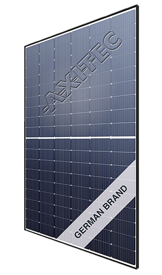Axitec Solarmodul AXIbiperfect GXXL WB AC-415TGB/108WB Glass-Glass N-Type TOPCon Bifacial 415 Wp Schwarzer Rahmen