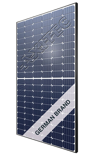 Axitec Solarmodul AXIbiprime GXL WB AC-390JGB/120WB Glas-Glas Bifacial 390 Wp Schwarzer Rahmen