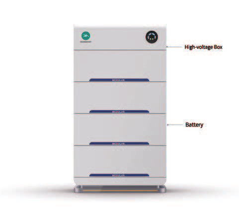 Shenzhen Donnergy Technology Co., Ltd - Speicher - B10.24K~15.36K~20.48K~25.60K-XSLE High Voltage ESS B25,6K-XSLE - Art. 36420