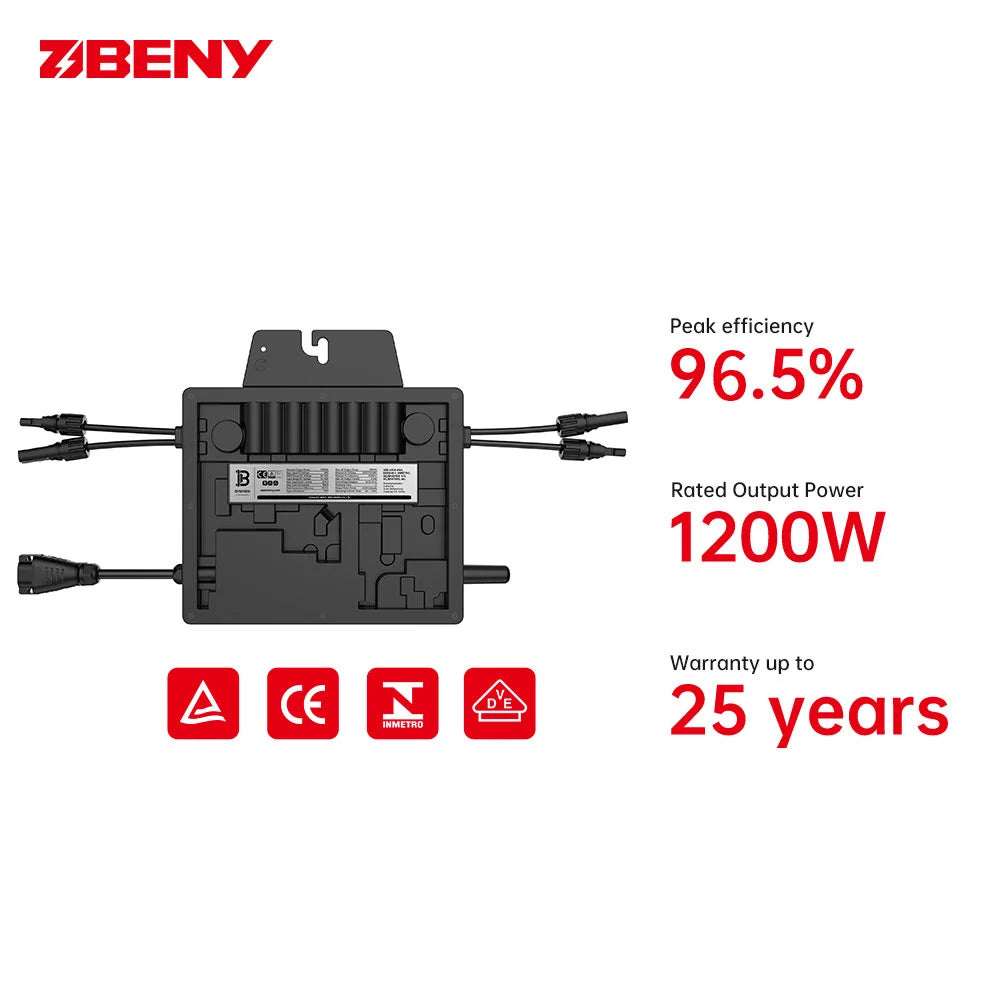 Zhejiang Benyi New Energy Co., Ltd. - Wechselrichter - BENY 1200W BYM1200 - Art. 61313