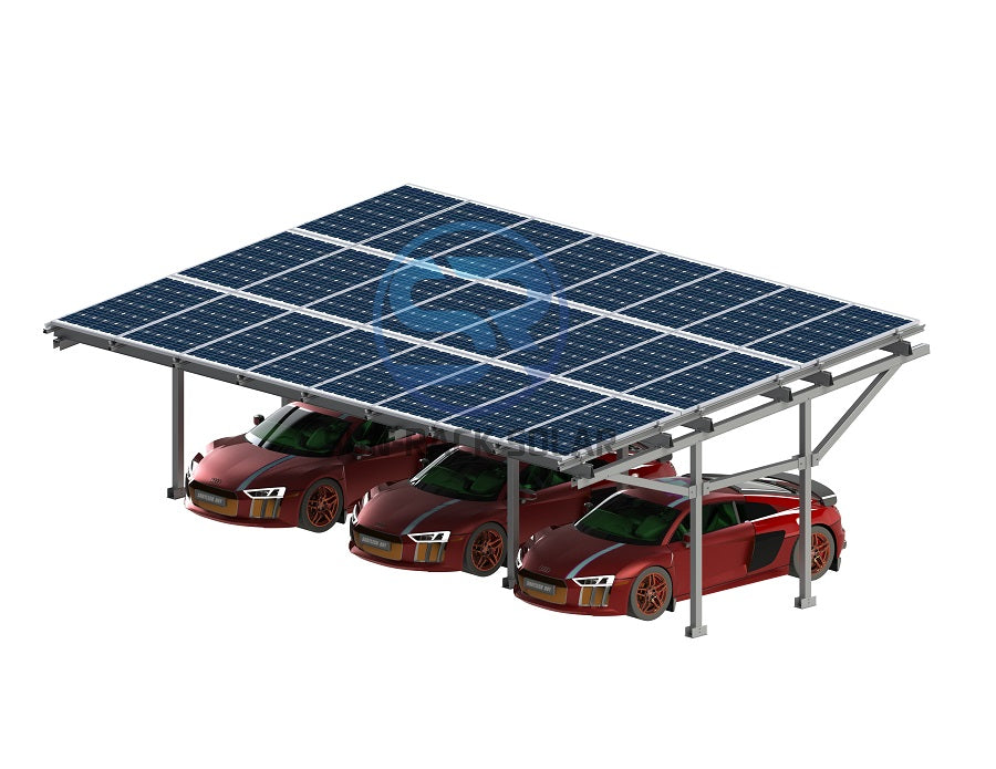 Sun-Rack New Energy Technology Co., Ltd - Montagesysteme - BIPV Aluminum/Rooftop Carpark Mounting BIPV Aluminum Carpark/Rooftop Mounting - Art. 9173