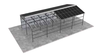 Xiamen Panelroof PV Technology Co.,Ltd. - Montagesysteme - BIPV Mounting System PANELROOF BIPV Structure - Art. 10019