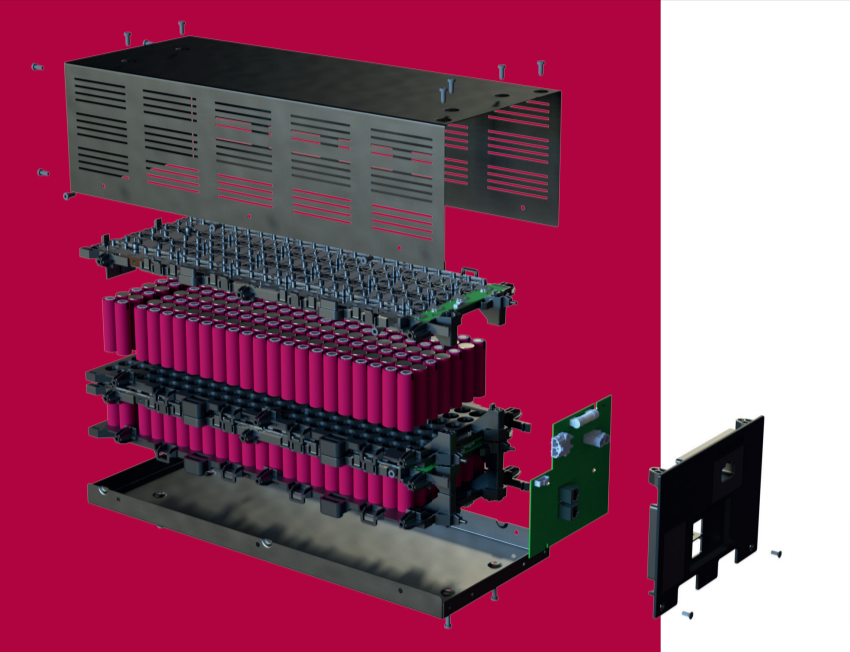 BMZ Speicher Helios VE module: 14S22P - Art. 28781