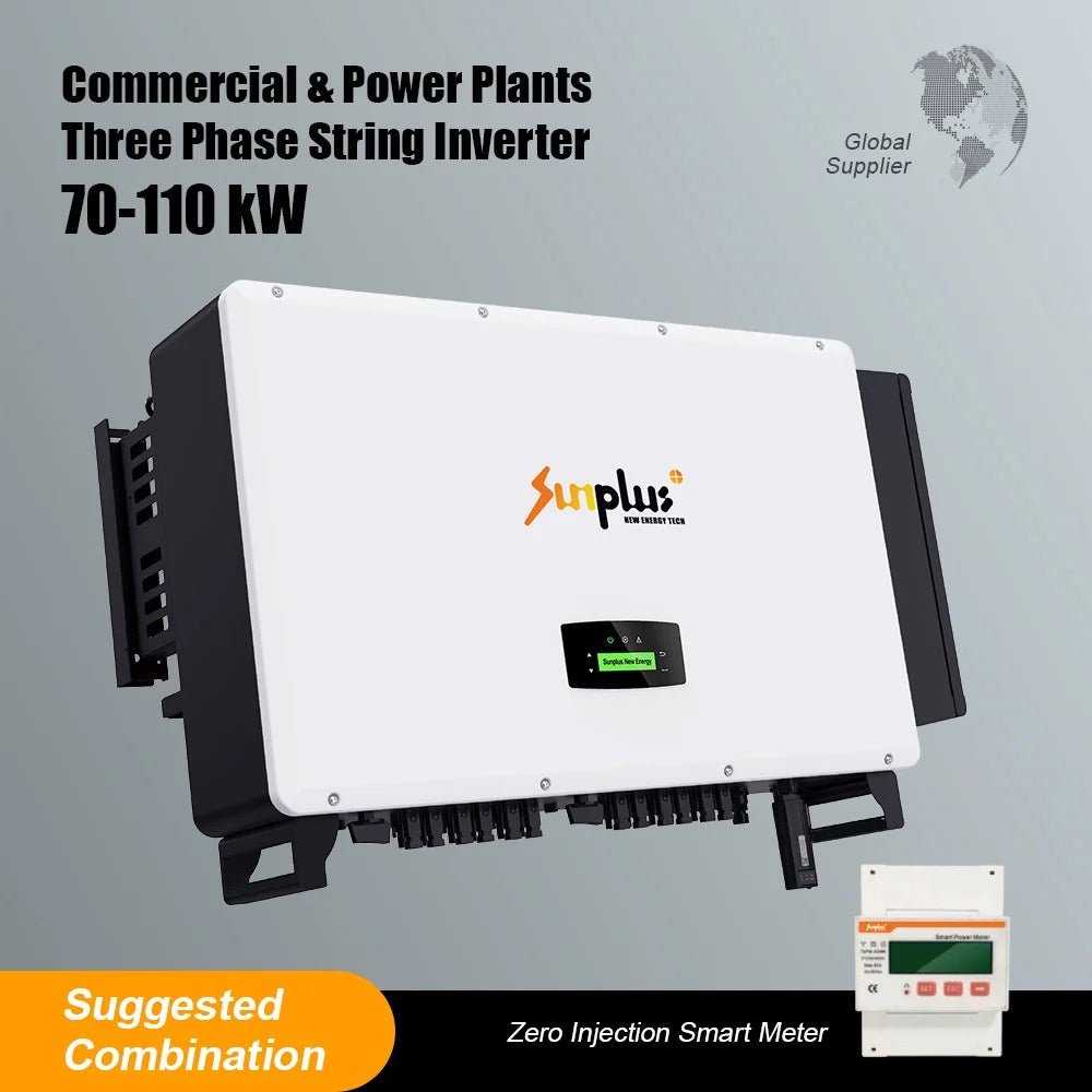 Shanghai Sunplus New Energy Technology Co., Ltd. - Wechselrichter - BNT Series 70-110KW BNT080KTL - Art. 52073