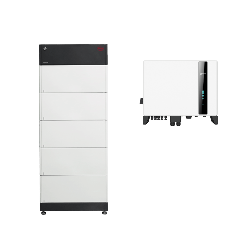 BYD Battery-Box Premium HVS 12.8 mit Solis S6 3P-Hybrid - 8 kW