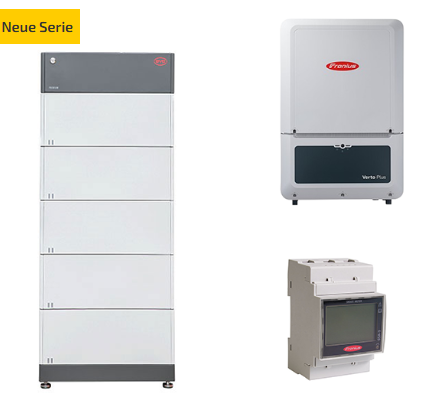 BYD + Fronius BYD HVS 12.8 + VERTO PLUS 20.0 HV-Speichersystem, 12,8 kWh, BCU 2.0, 3-phasig