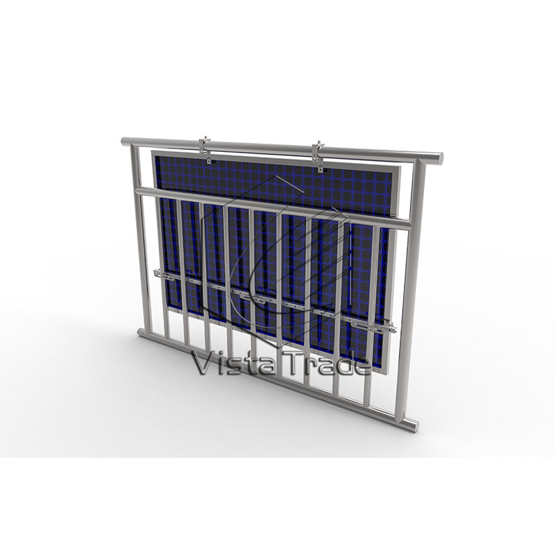 Xiamen Vista International Trade Co., Ltd. - Montagesysteme - Balcony Solar Mounting Brackets Systems Balcony Solar Mounting Brackets Systems - Art. 10567
