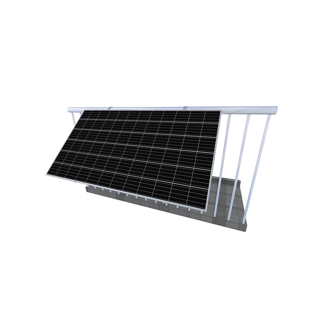 Soeasy (Xiamen) Photovoltaic Technology Co.,Ltd. - Montagesysteme - Balcony Solar Mounting Structure Aluminum Triangle Balcony Solar Mounting Structure - Art. 9764