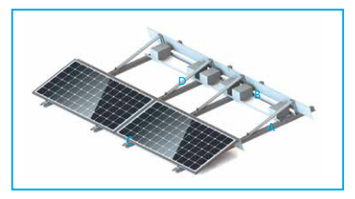 Xiamen BSL ECO Technology Co., Ltd. - Montagesysteme - Ballast Concrete Roof Solar  Mounting System Ballast Concrete Roof Solar  Mounting System - Art. 8856