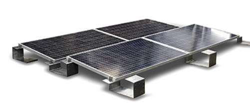 Solar Mounts LLC - Montagesysteme - Ballasted Roof Mount BRM - Art. 9608
