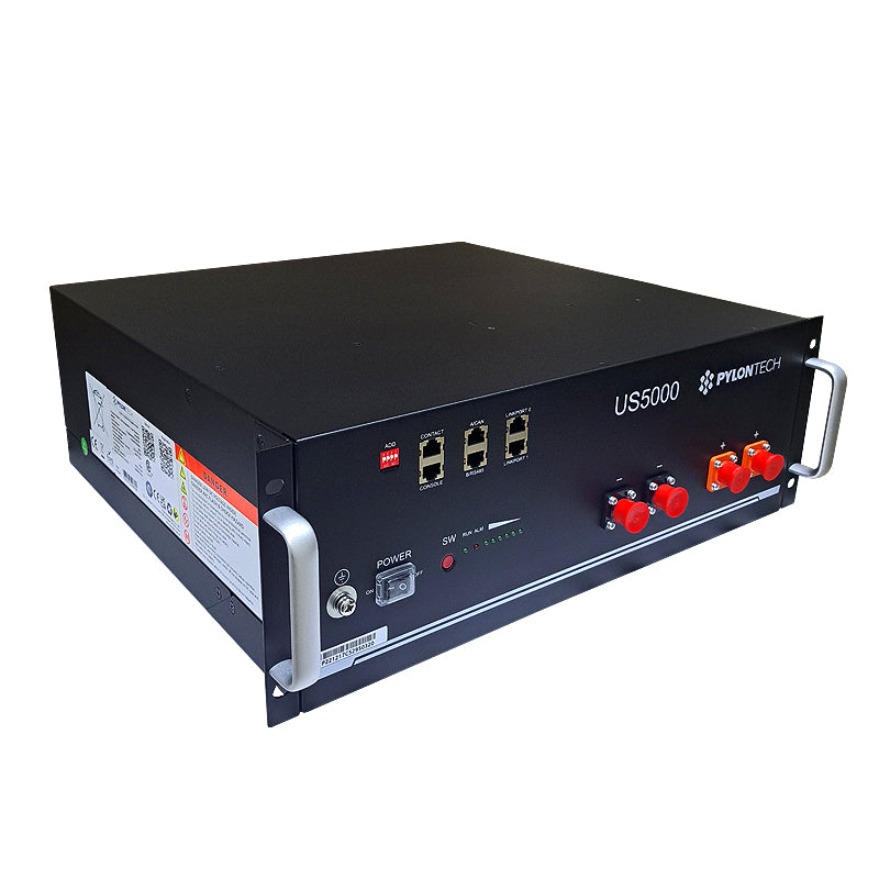 Batterie Pylontech US5000 (LiFePO4 48V 100Ah 4.8 kWh)