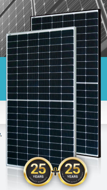 Energizer Solar - Solarmodul - Beam 2 Plus 440-465W Silver/Black Frame ENSP60M2460BF - Art. 233913