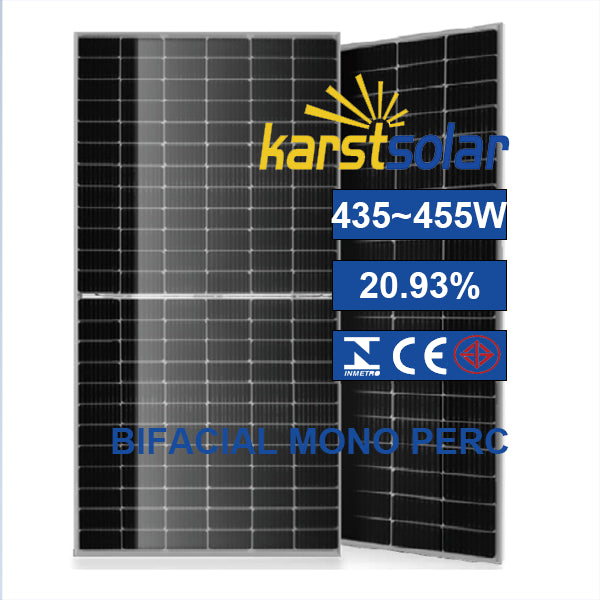 Karstsolar Technology (Shenzhen) Co., Ltd - Solarmodul - BiFacial Mono PERC KSM-435-455W/144-S2S KSM-445//144--S2S - Art. 214618