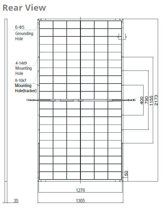 Canadian Solar Inc. - Solarmodul - BiHiKu7 CS7L-580-610MB-AG CS7L-610MB-AG - Art. 180069