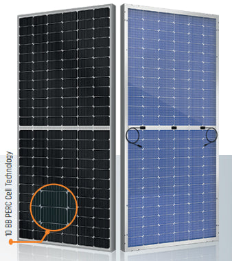 SunArt - PV - Solarmodul - Bifacial PERC 530-555 Wp 555 - Art. 226246