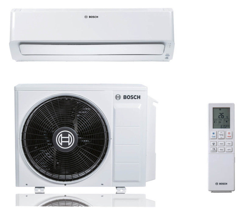 Bosch Heizsysteme Single-Split-Klimagerät CLC8001i-Set 25 E Außen- und Inneneinheit, 2,5 kW