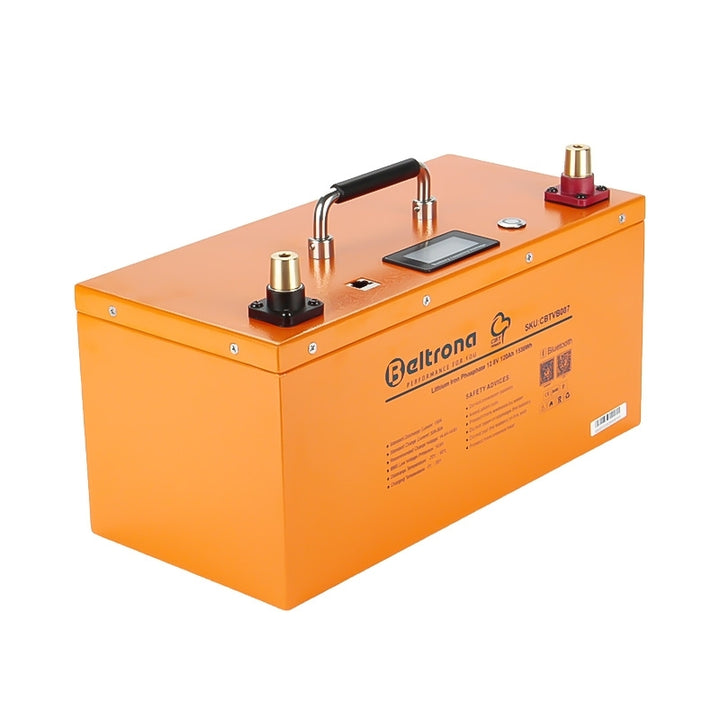 CBT VB007 Caravaning Batterie - 12,8V / 120Ah (1536Wh) LiFePO4 mit Bluetooth