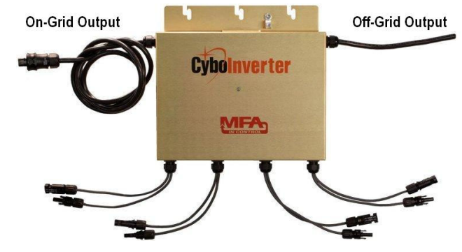 CyboEnergy, Inc. - Wechselrichter - CIM-1200A/H 60/66 Cell Panel - Art. 60463