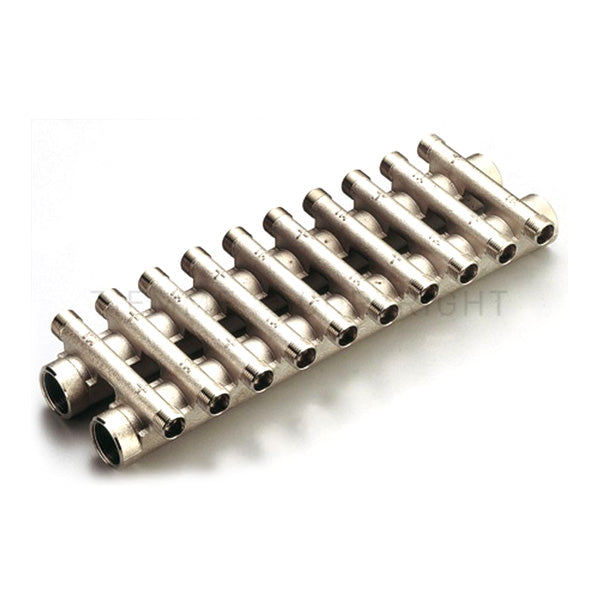 Tiemme kompakter Messingverteiler 3/4" Ausgänge 4x4 1/2"x16 1890003