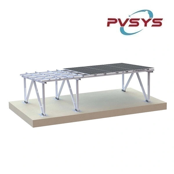 Shanghai Pvsys New Energy Co., Ltd - Montagesysteme - CPT Aluminum Carport CPT Aluminum carport - Art. 9724