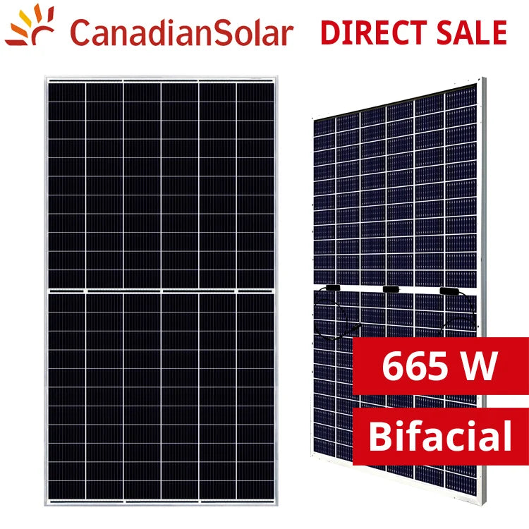 Jiangsu Green Orange New Energy Co., Ltd. (LVCHEN) - Solarmodul - CSI Solar
                                                        BiHiKu7 CS7N-640-665MB-AG CS7N-650MB-AG - Art. 189745