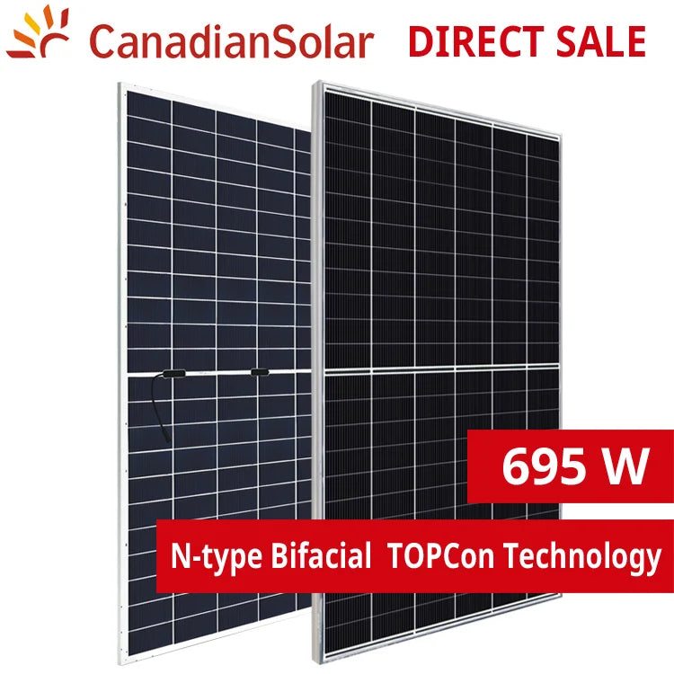 Canadian Solar Inc. - Solarmodul - TOPBiHiKu7 CS7N-690-720TB-AG CS7N-720TB-AG - Art. 224638