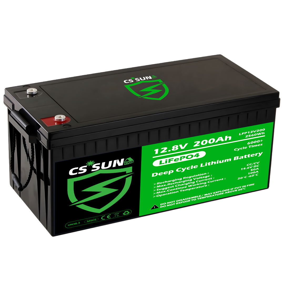 Shenzhen Zhong Chi Li Ye Tech Co., Ltd. (CSSUN) - Speicher - CSSUN LFP12V200 LiFePo4 Battery 12V 200Ah LFP12V200 - Art. 35662