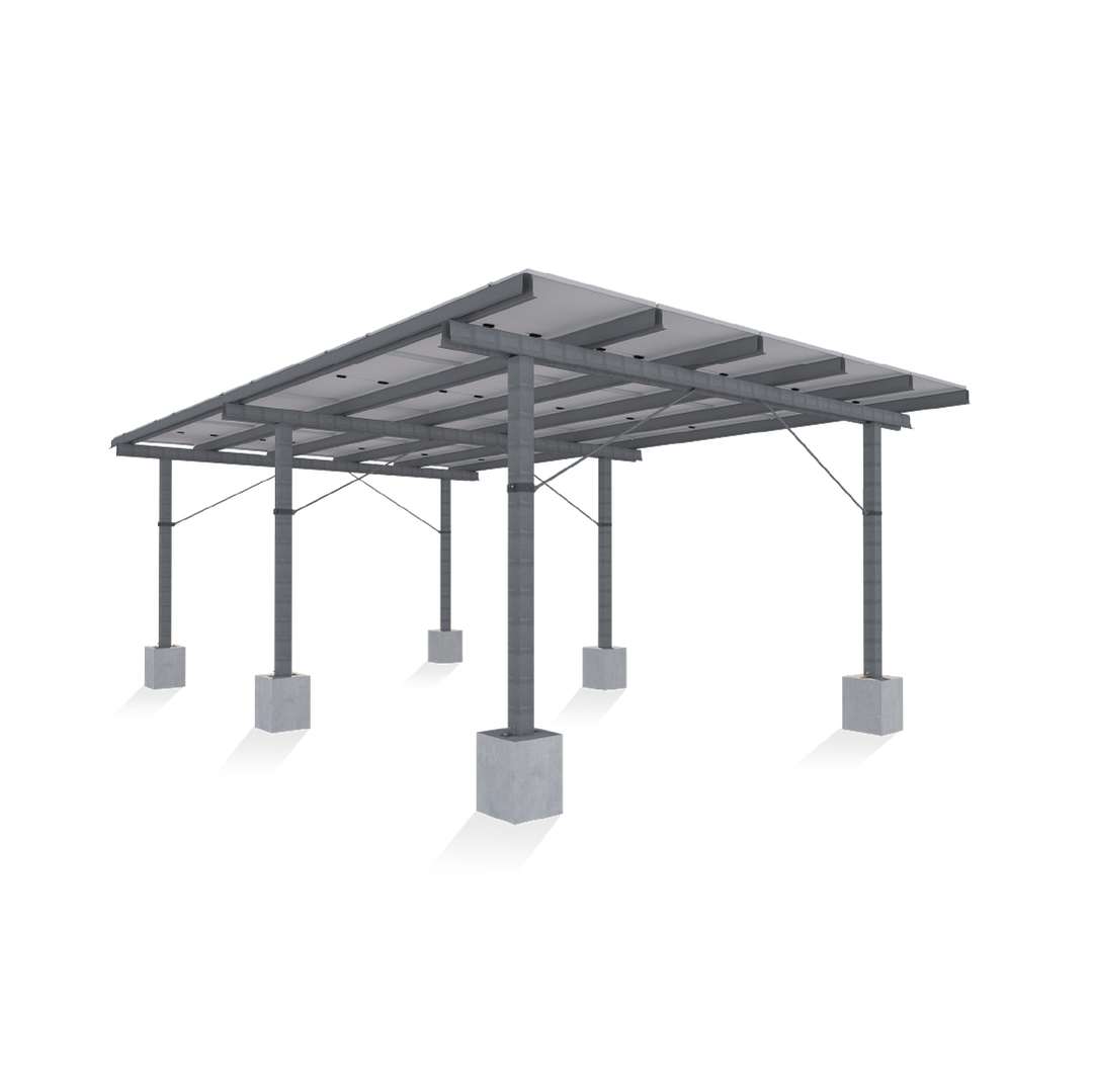 Philadelphia Solar LLC - Montagesysteme - Canopy Mounting Structure Canopy mounting structure - Art. 4727